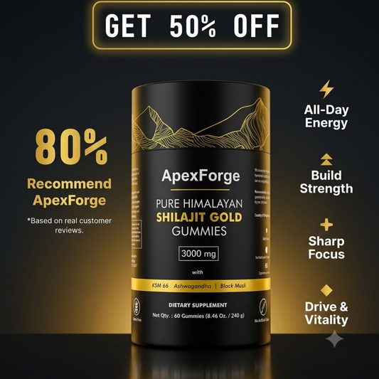ApexForge™ Pure Shilajit gummies