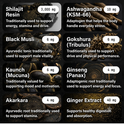 ApexForge™ Pure Shilajit gummies